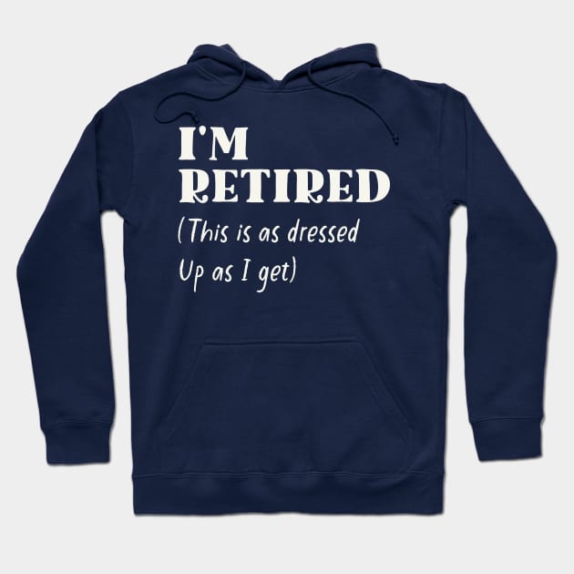 Retired Hoodie by JunkyDotCom